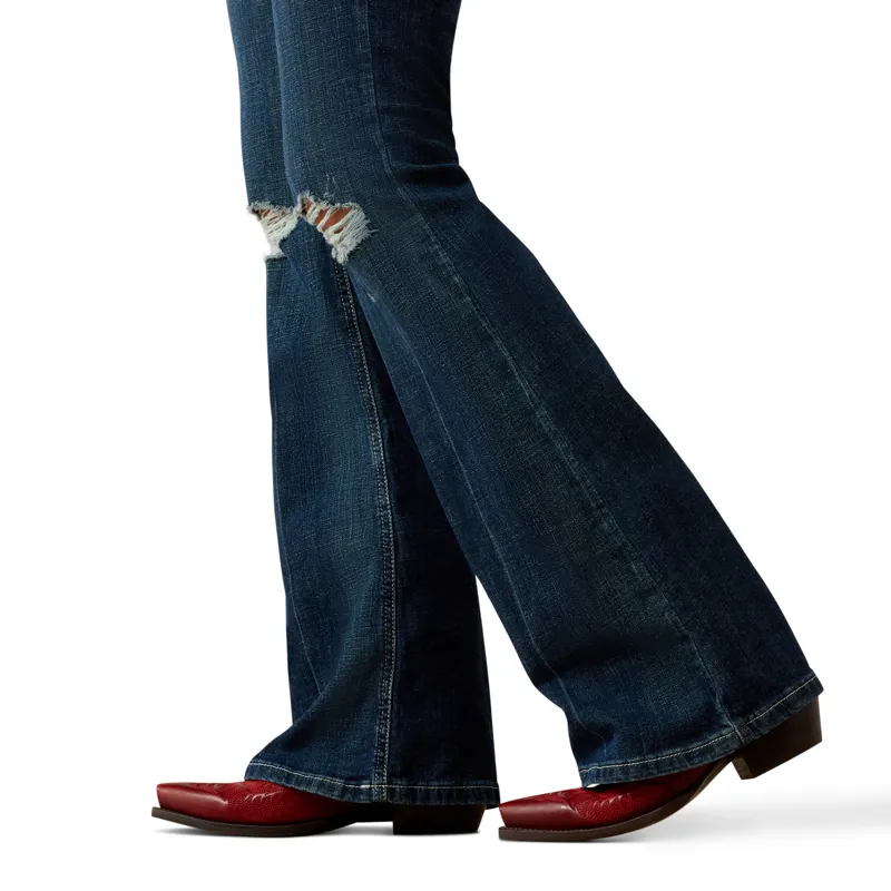 Ariat Ladies Perfect Rise Flare Christine Jean - Siren-3