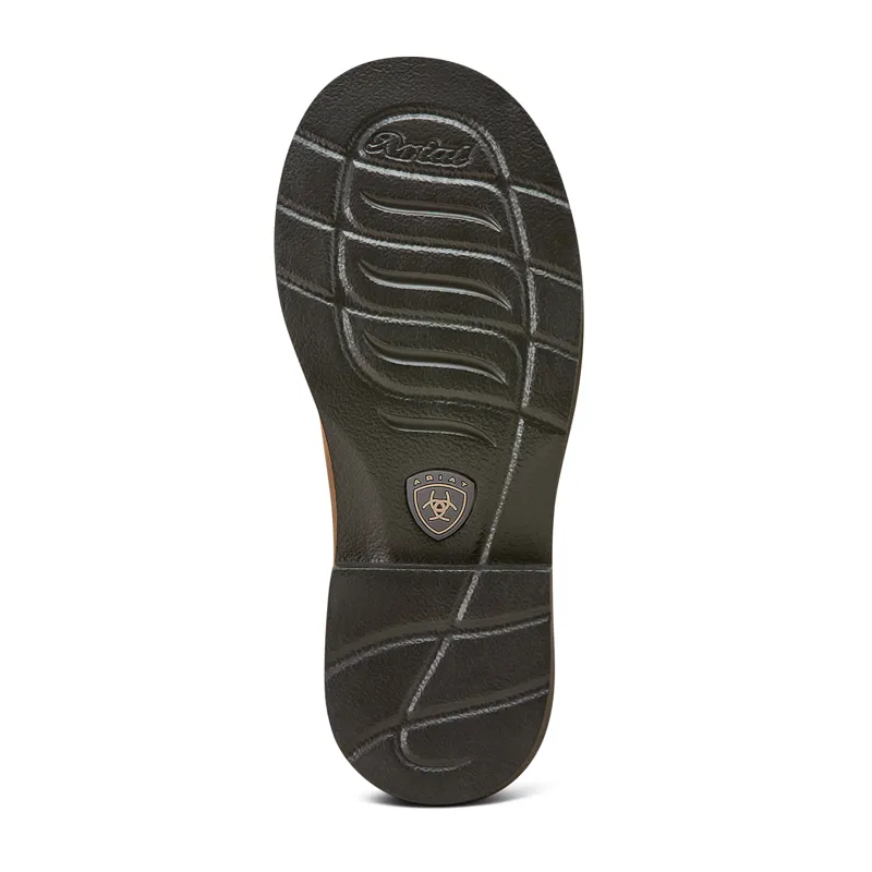 Ariat Youth Fatbaby Chelsea Western Boot - Distressed Brown-6