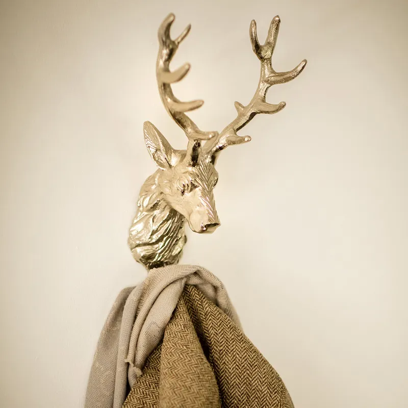 Culinary Concepts Stag Head Coat Hook-1
