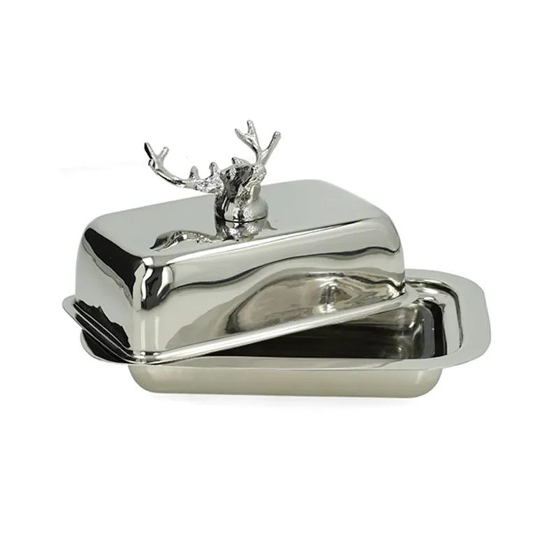 Culinary Concepts Stag Large Traditional Butter Dish