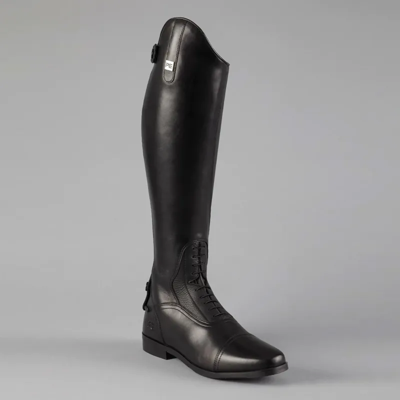 Premier Equine Silentio Mens Tall Leather Field Boots - Black