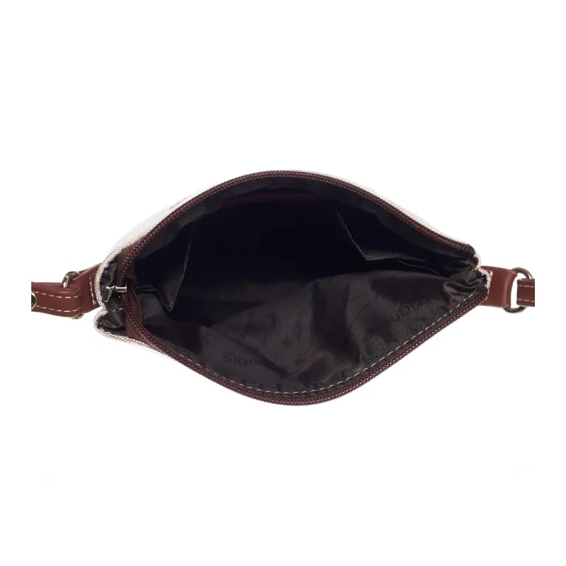 Signare Tapestry Highland Cow Sling Bag-2