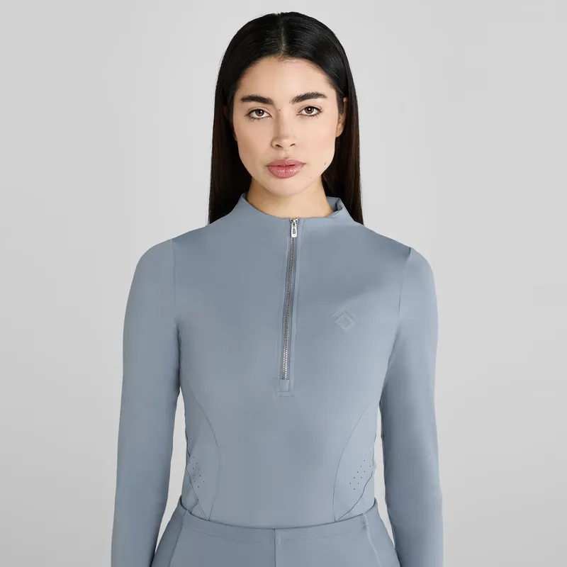 Aztec Diamond Core Base Layer - Ash Blue-1