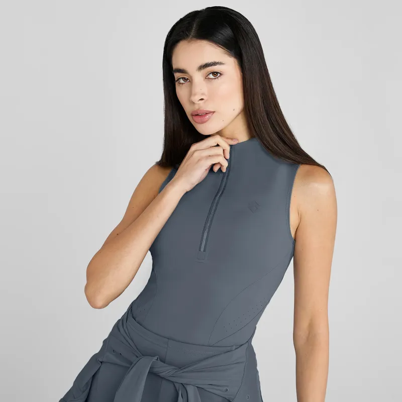 Aztec Diamond Sleeveless Core Base Layer - Petrol