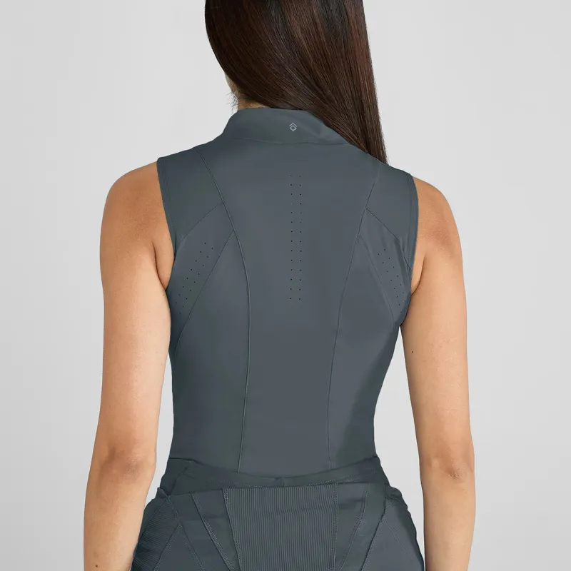 Aztec Diamond Sleeveless Core Base Layer - Petrol-1