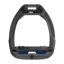 Flex-On Safe-On Inclined Ultra Grip Stirrups - Dark Grey/Navy