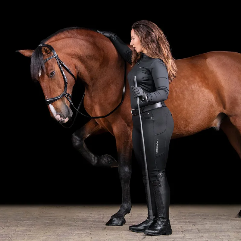 Schockemohle Equitus Theta Bridle - Black-1