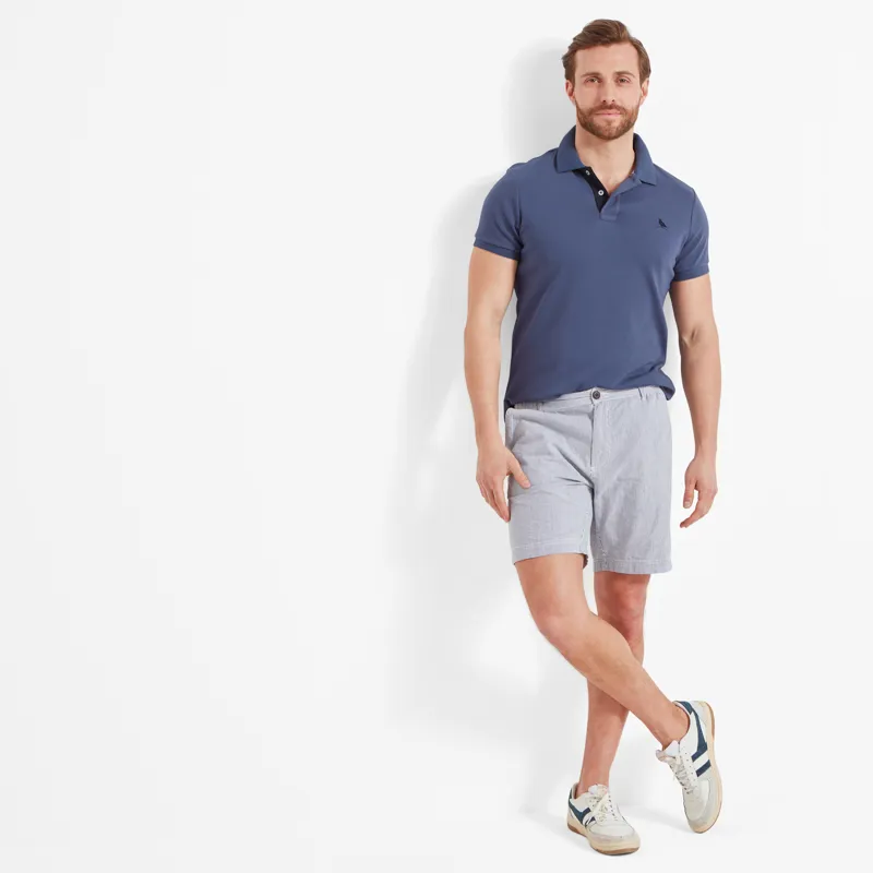 Schoffel Mens St Ives Jersey Polo Shirt - French Navy-3