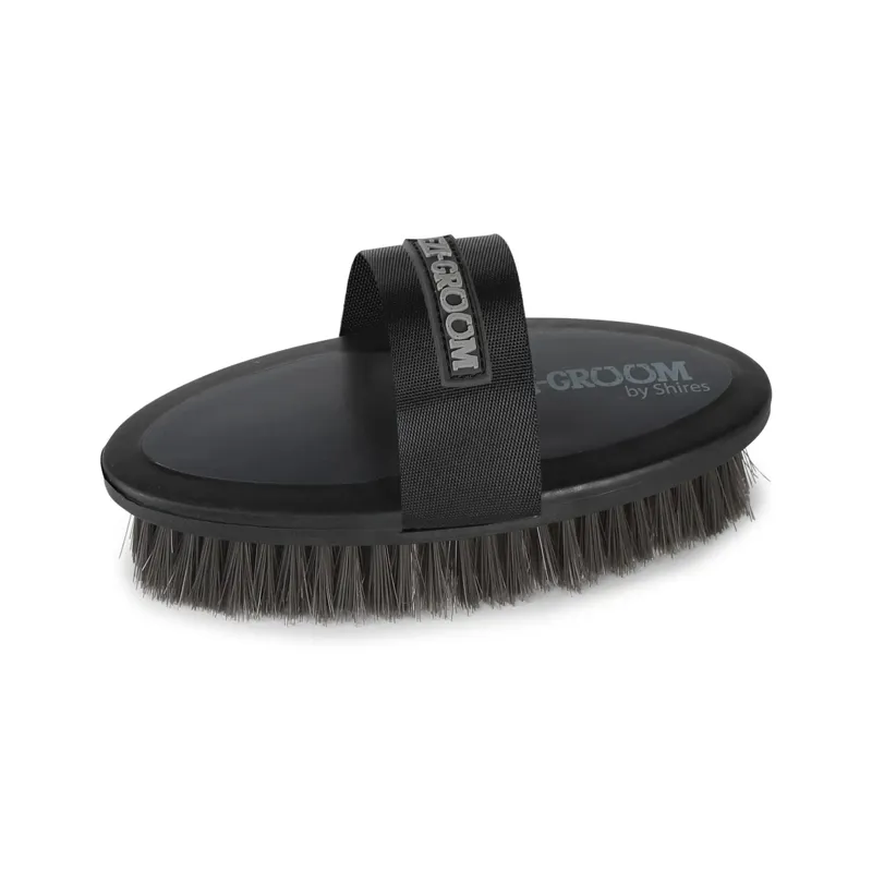 EZI-GROOM Grip Body Brush - Black