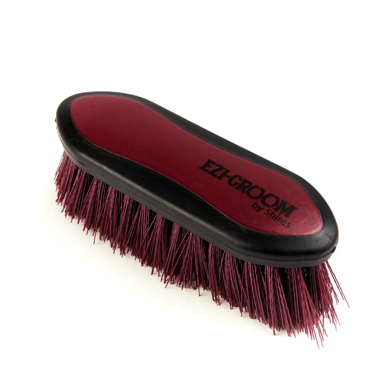 EZI-GROOM Grip Dandy Brush - Burgundy