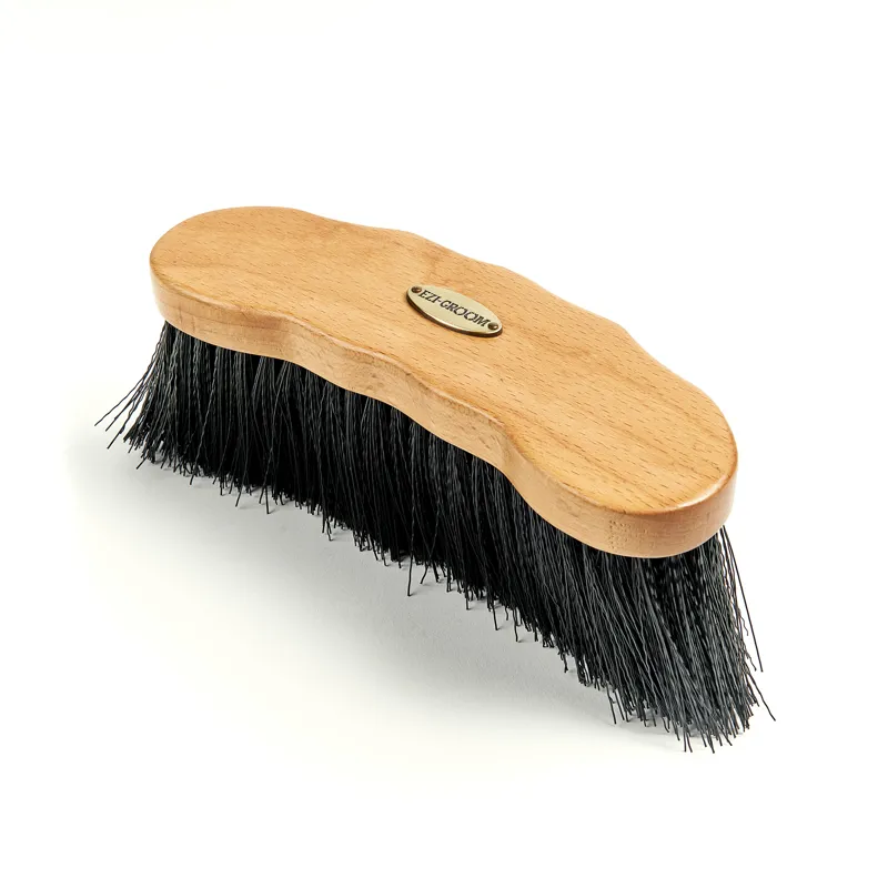 EZI-GROOM Premium Long Dandy Brush - Wooden