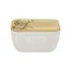Stag White Butter Dish