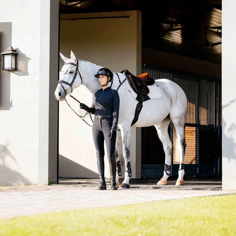 LeMieux Essence Eurojump Square - Stone-2