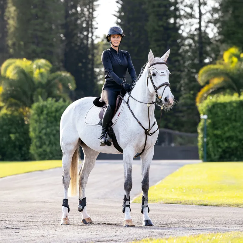 LeMieux Essence Eurojump Square - Stone-3