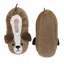 Wild Feet Ladies Fluffy Footsie Slipper - Dog