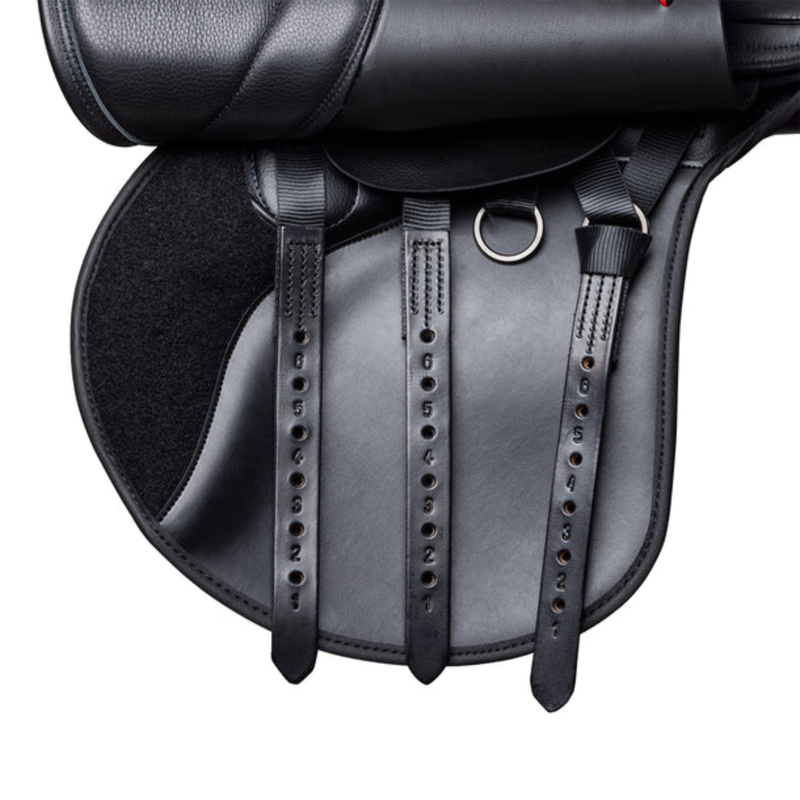 Thorowgood T9 Pony Jump Saddle - Black-4