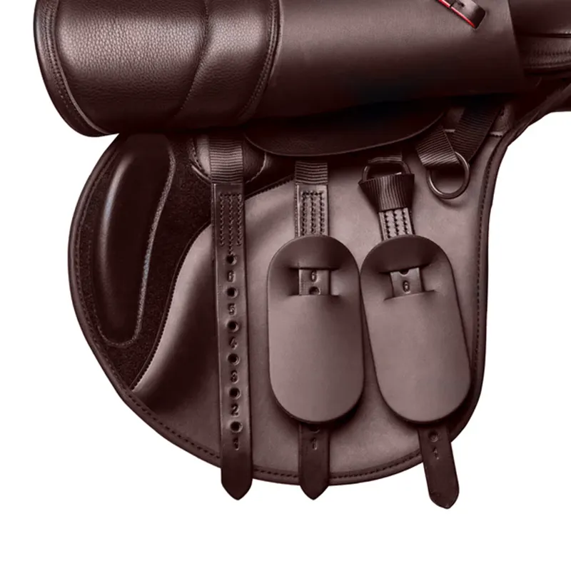 Thorowgood T9 Pony Jump Saddle - Brown-3