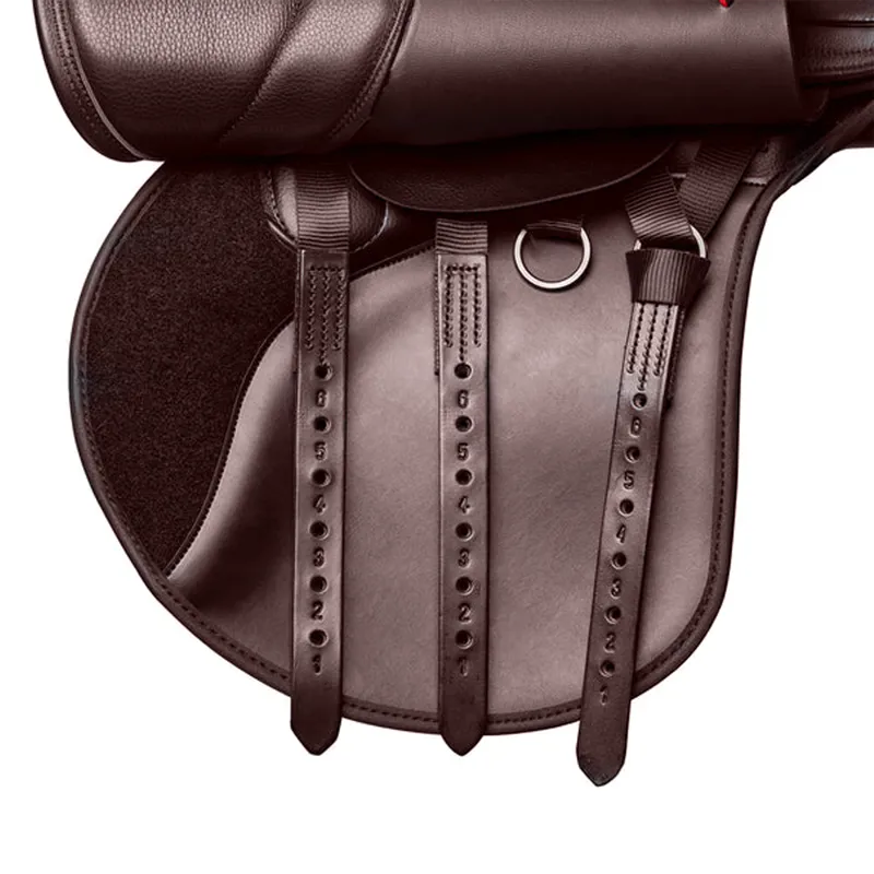 Thorowgood T9 Pony Jump Saddle - Brown-4