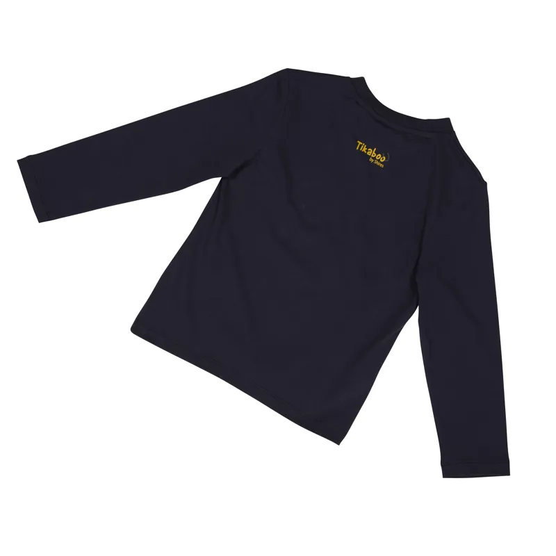 Tikaboo Long Sleeve T-Shirt - Navy-1