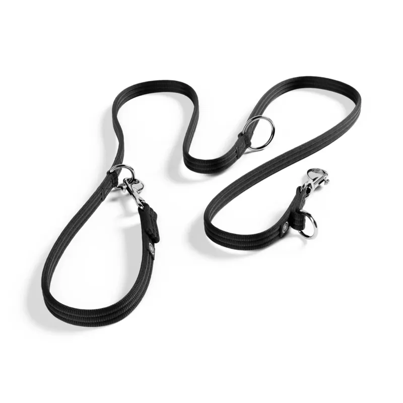 BullyBillows Double Ended Training Lead - Black