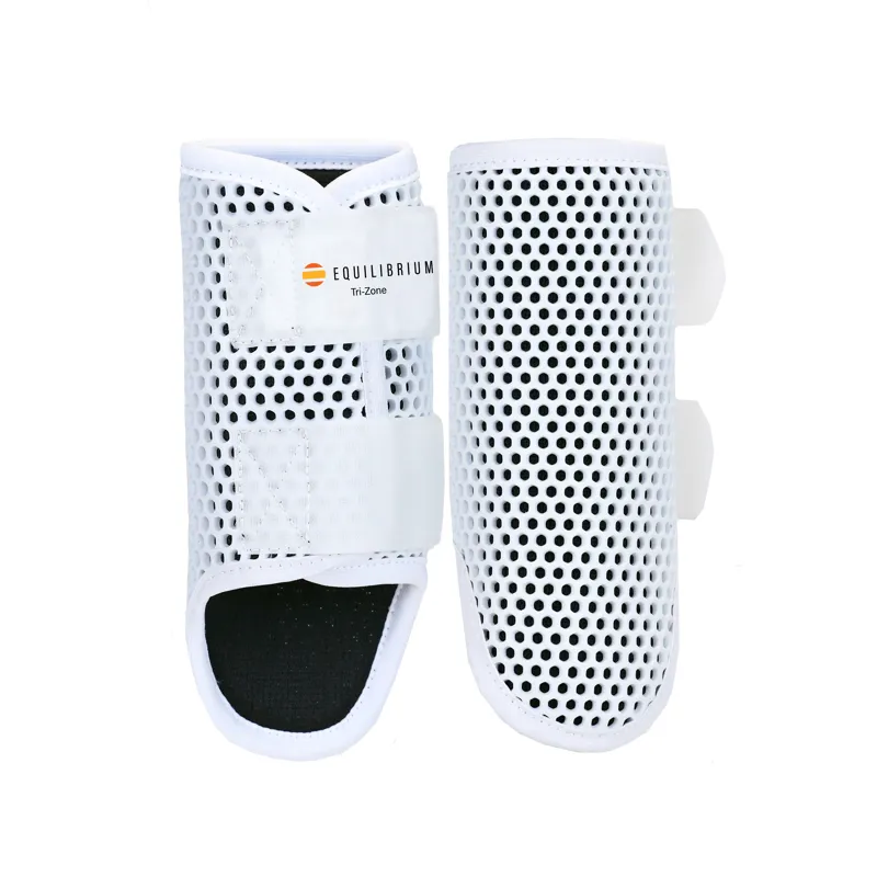 Equilibrium Tri-Zone Brushing Boots - White