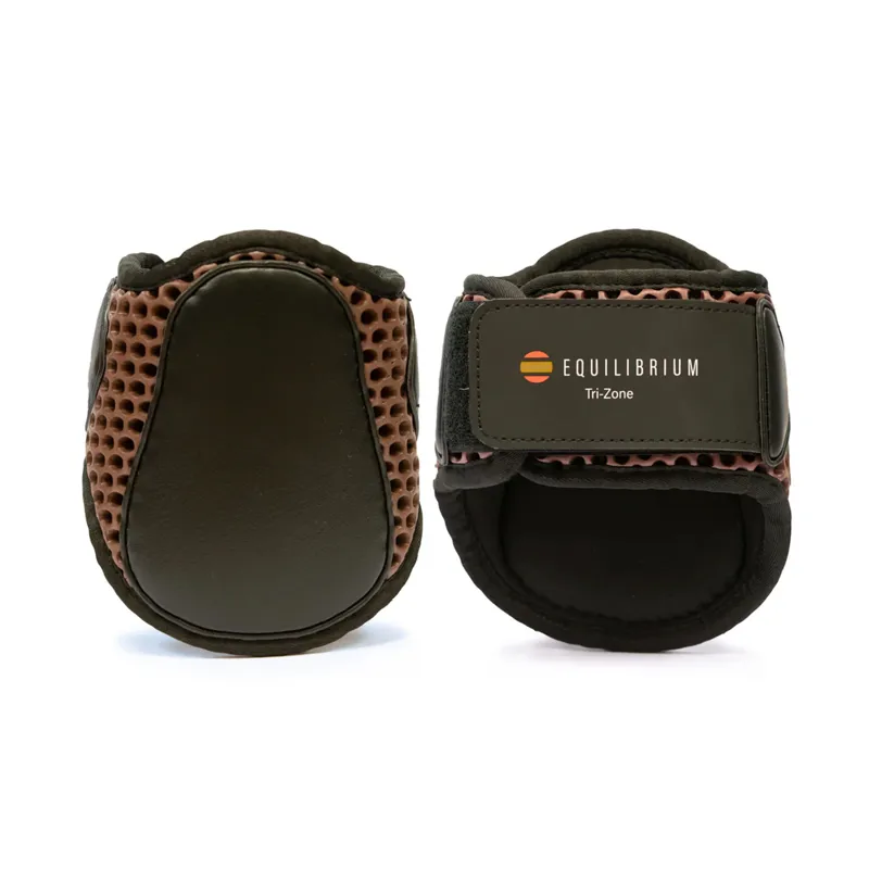 Equilibrium Tri-Zone Fetlock Boots - Brown