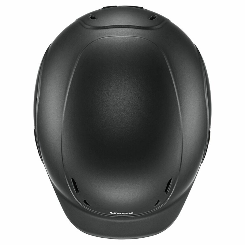 Uvex Kidoxx Matt Riding Helmet - Black Matt-1