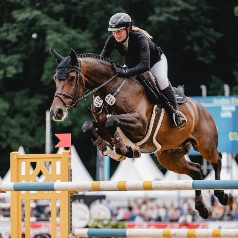 Uvex Exxeed Shiny Chrome Riding Helmet - Black-7