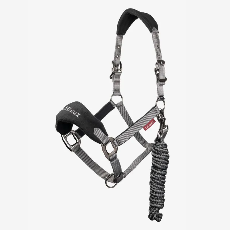 LeMieux Vogue Headcollar and Leadrope - Black
