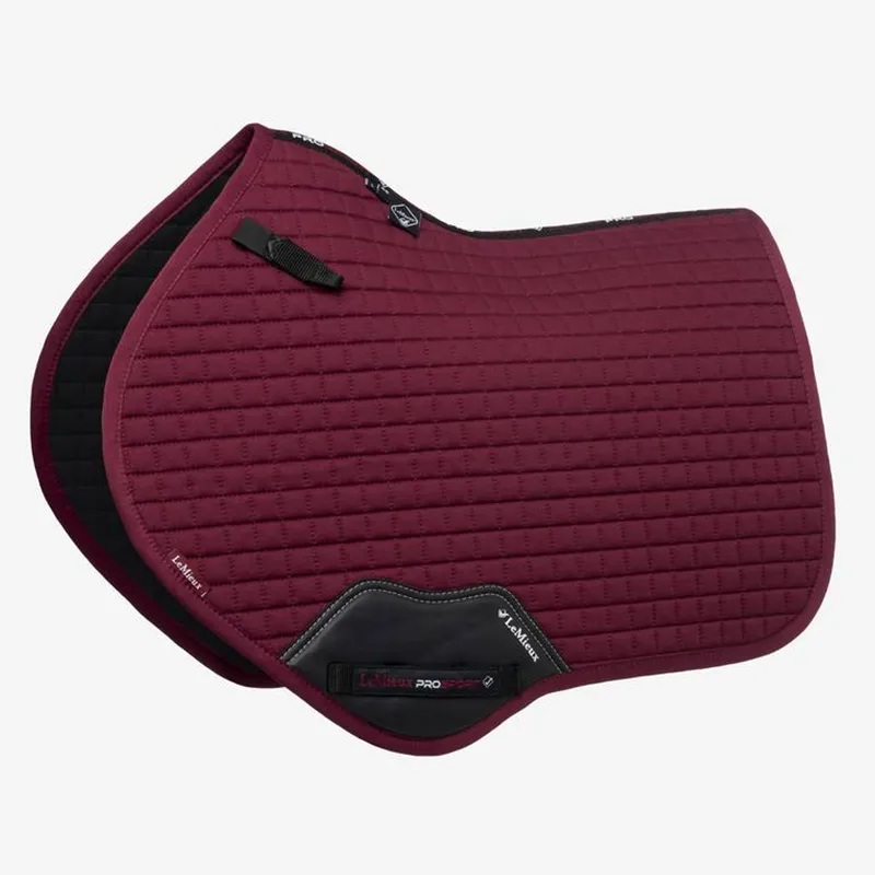 LeMieux Close Contact Cotton Square - Burgundy