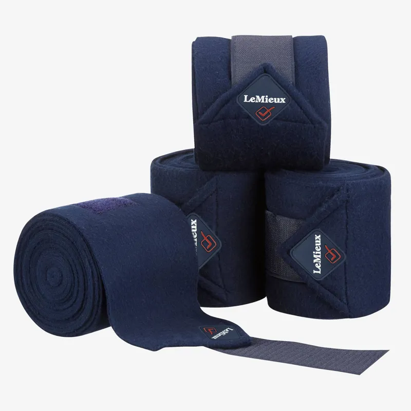 LeMieux Luxury Polo Bandages - Navy