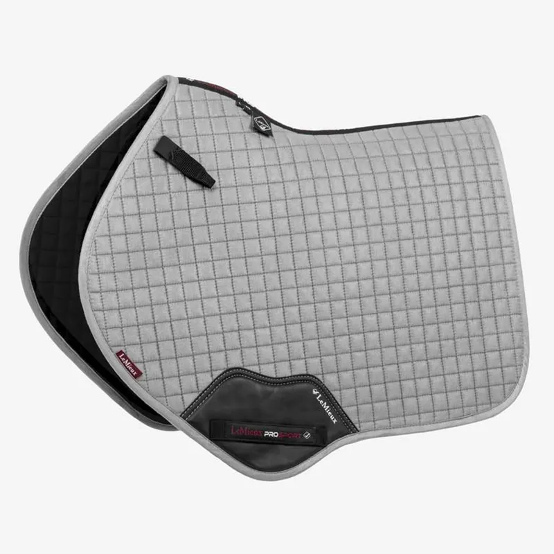 LeMieux Close Contact Suede Square - Grey