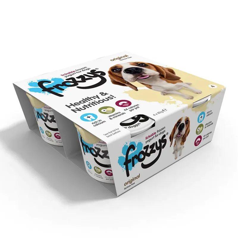 Frozzys Frozen Yogurt Blueberry - 4 Pack