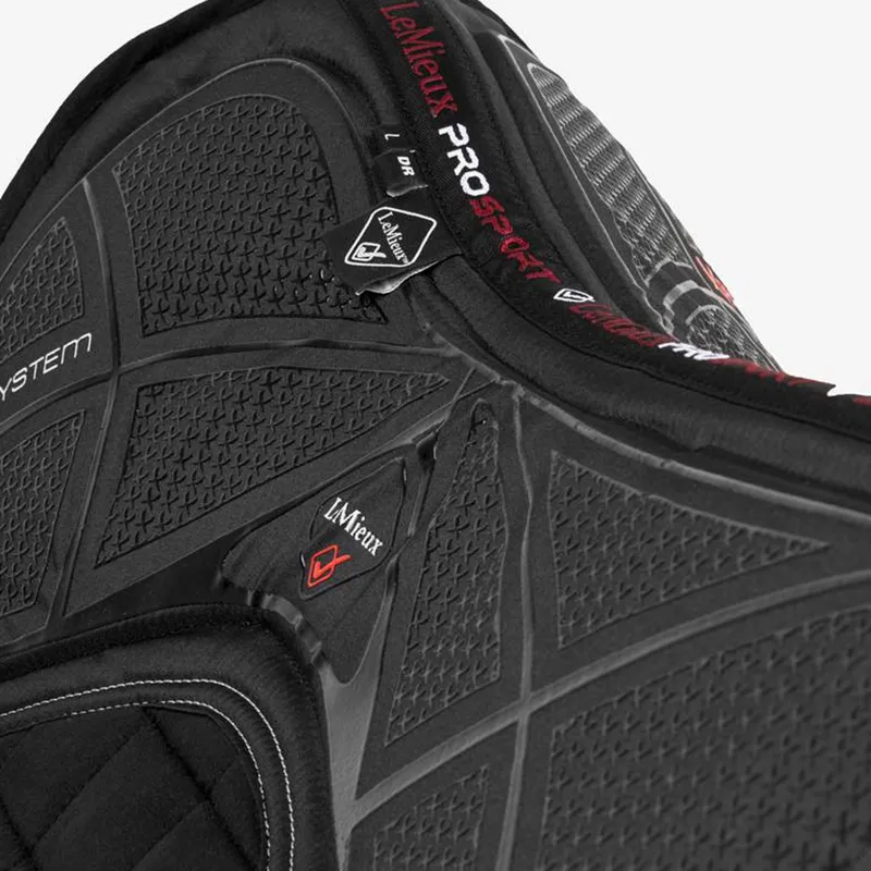 LeMieux X-Grip Dressage Pad - Black-1