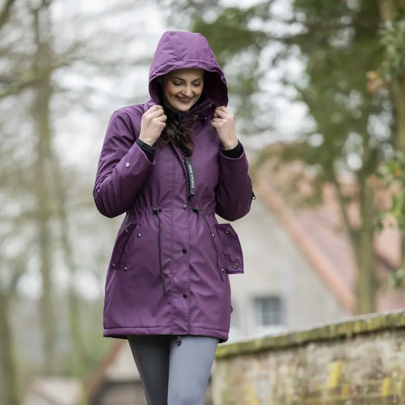 HKM Ladies Dallas Riding Jacket - Dark Lilac-1