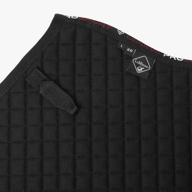 LeMieux Close Contact Cotton Square - Black-1