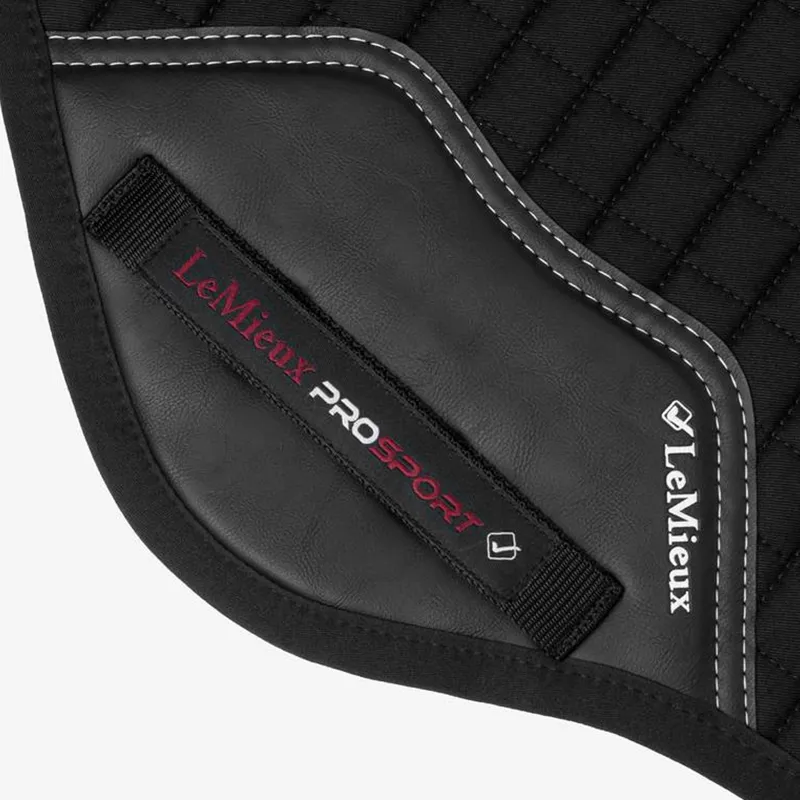 LeMieux Close Contact Cotton Square - Black-2