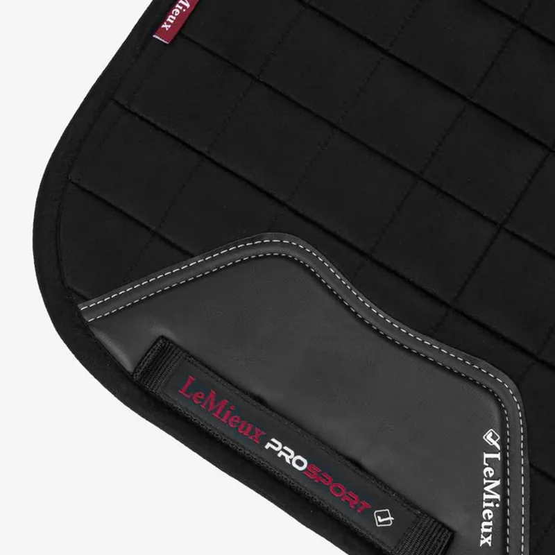 LeMieux X-Grip Dressage Pad - Black-3
