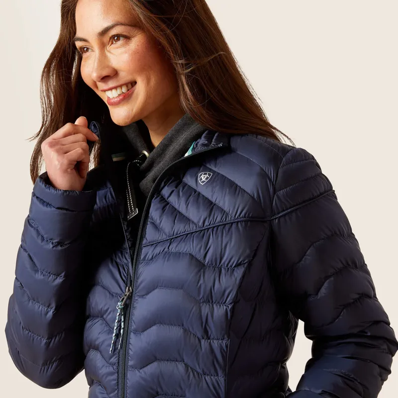 Ariat Ladies Ideal Down Coat Navy-2