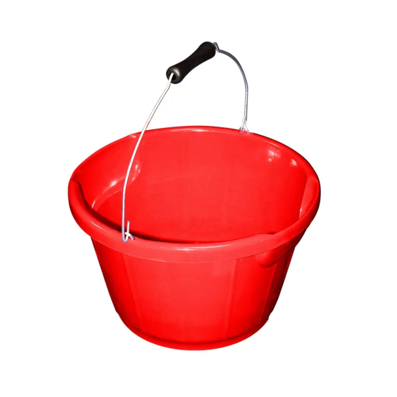 Red Gorilla Plas Shallow Bucket - Red