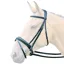 Bridleway Lavello Padded Crank Flash Bridle - Black
