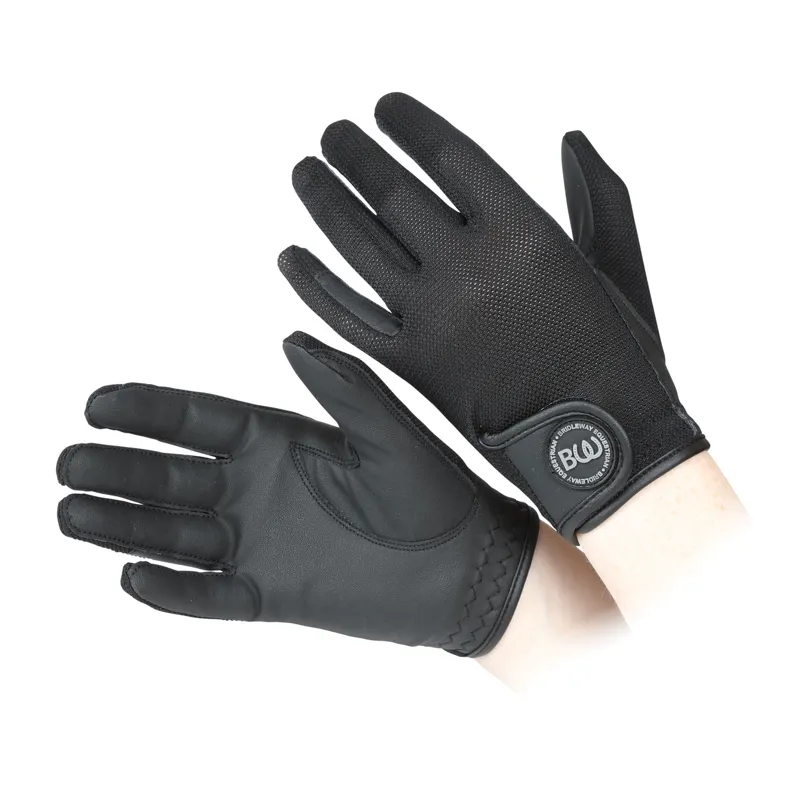Bridleway Childs Windsor Riding Gloves - Black