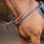 Lusso Three Point Elastic Breastplate - Havana