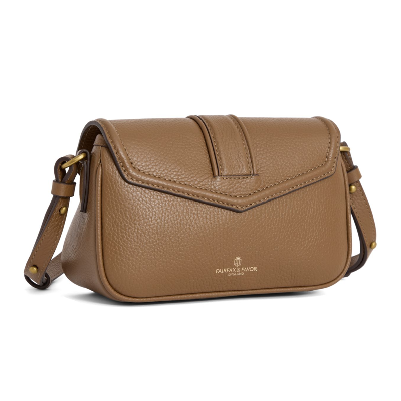 Fairfax and Favor Aviemore Cross Body - Tan Suede-1