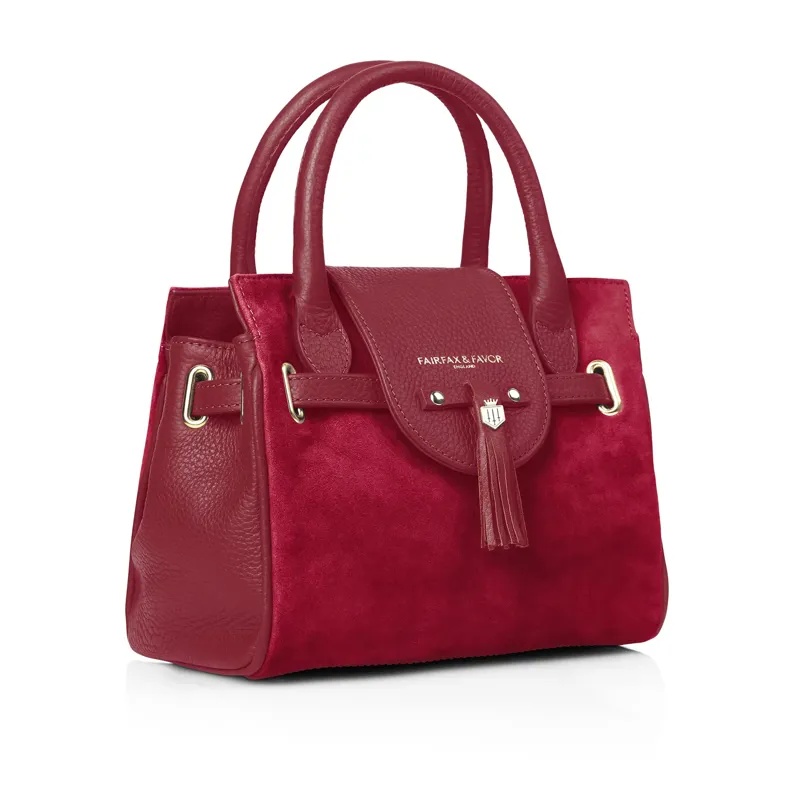 Fairfax and Favor Mini Windsor Handbag - Cherry