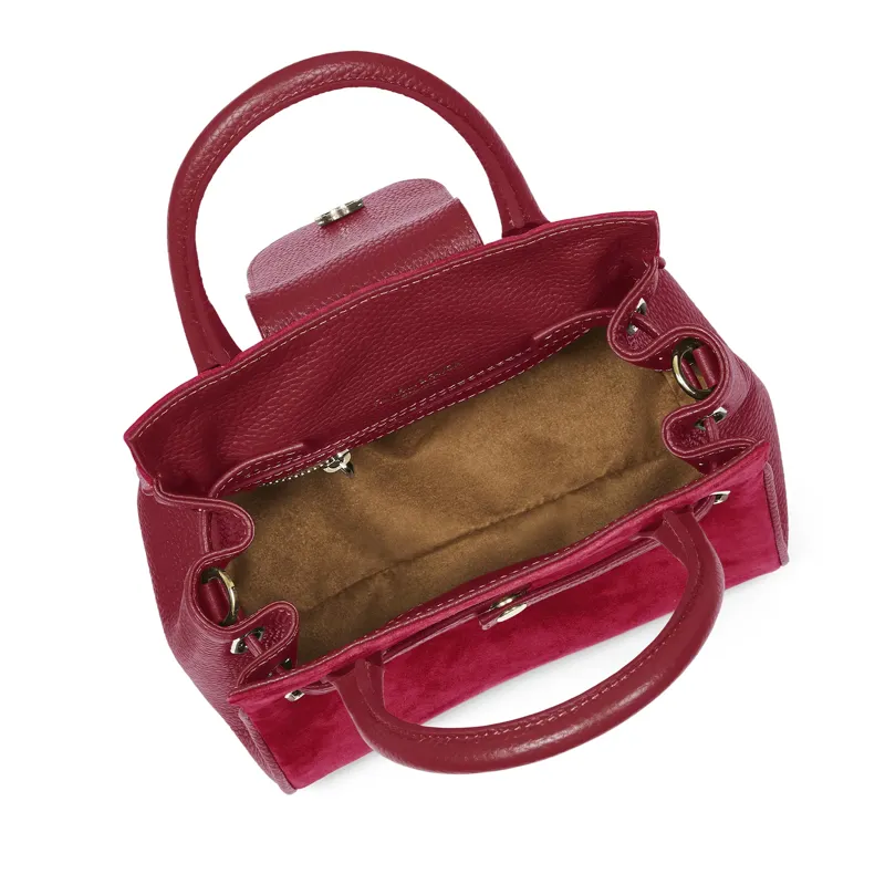 Fairfax and Favor Mini Windsor Handbag - Cherry-4