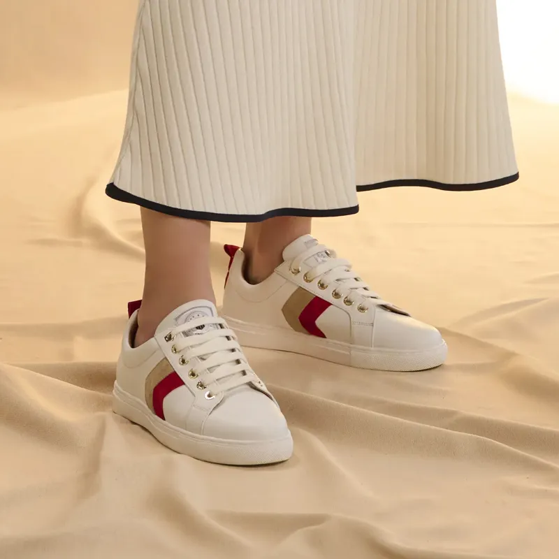 Fairfax and Favor Alexandra Trainer - Cherry/Stone-4