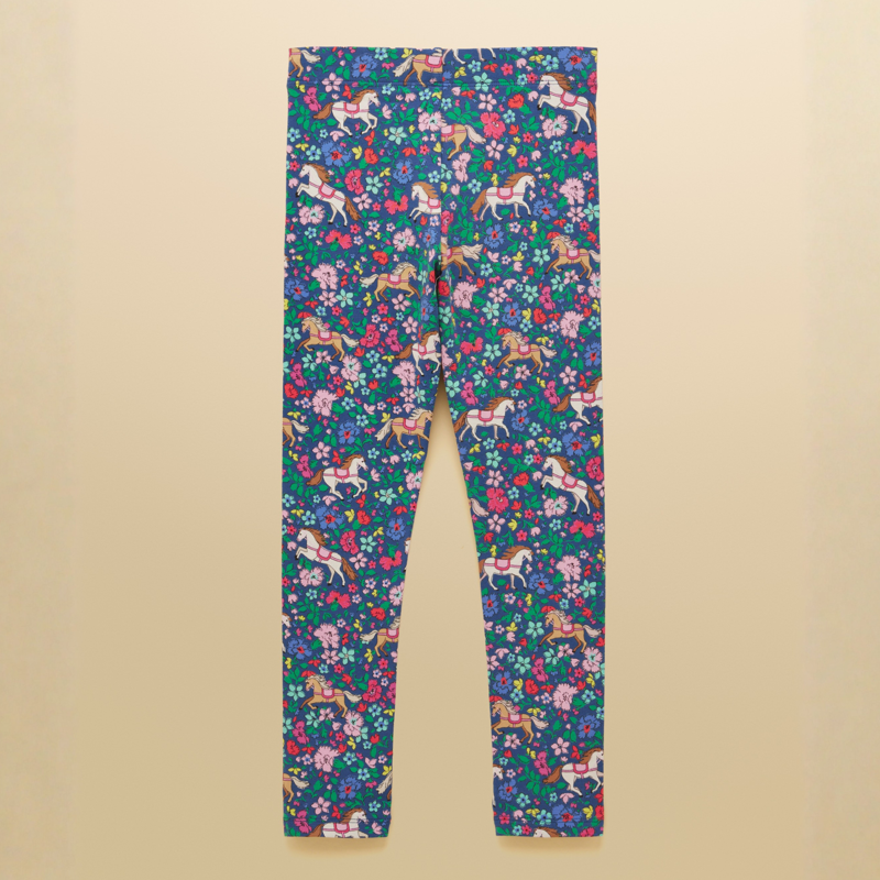 Joules Kids Dee Dee Leggings - Navy Ditsy-1