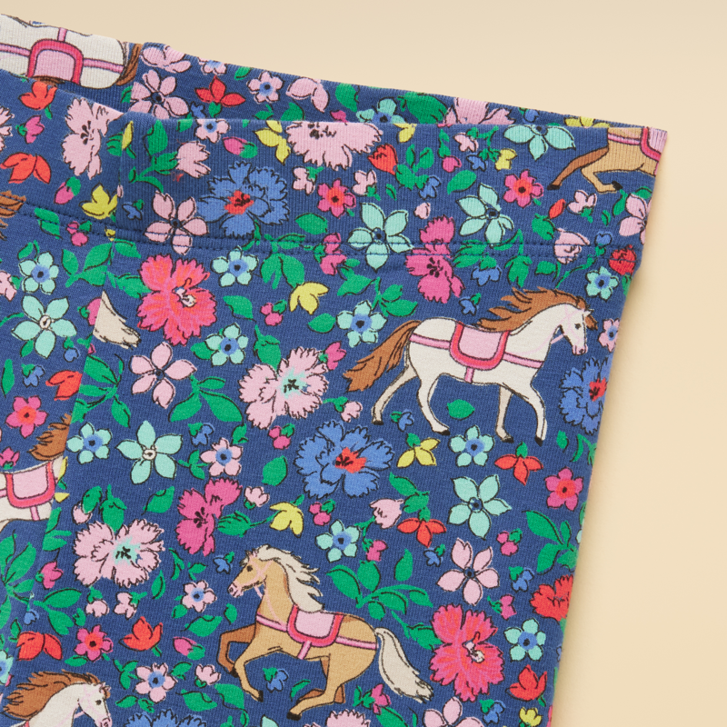Joules Kids Dee Dee Leggings - Navy Ditsy-2