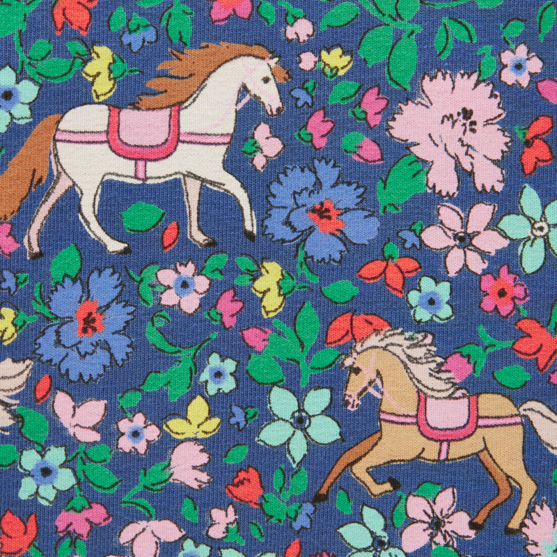 Joules Kids Dee Dee Leggings - Navy Ditsy-4